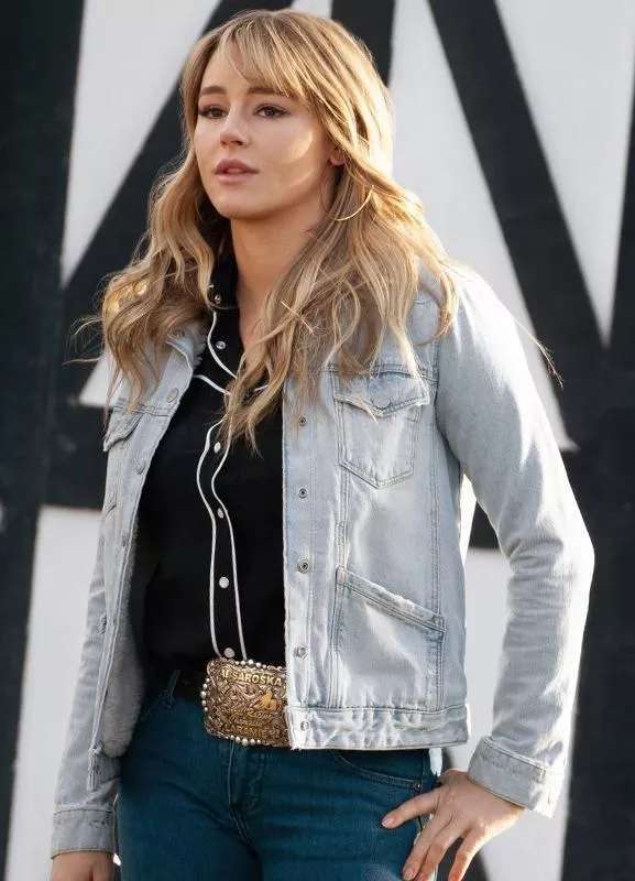 Laramie Yellowstone S03 Ice Blue Denim Jacket