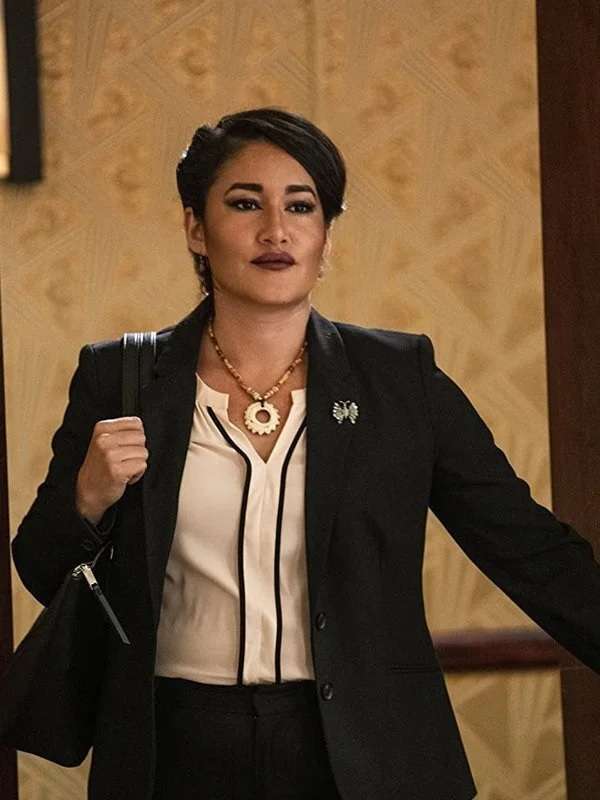 Yellowstone Angela Blue Thunder Black Blazer