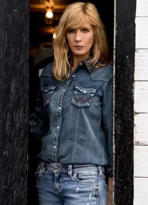 Yellowstone Beth Dutton Denim Shirt Yellowstone Beth Dutton Denim Shirt