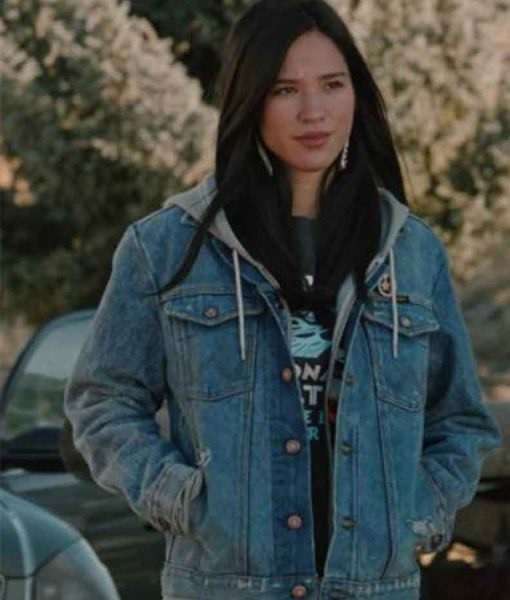 Yellowstone Monica Dutton Blue Denim Jacket