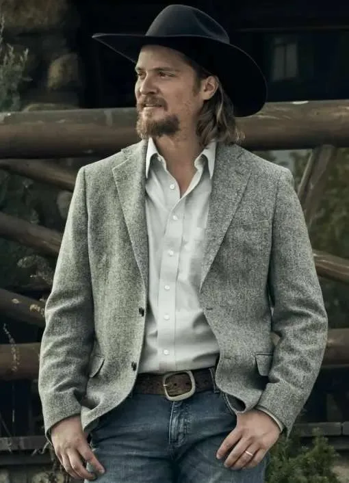 Kayce Dutton Yellowstone S03 Grey Blazer