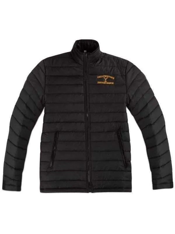 Yellowstone Dutton Ranch Puffer Jacket Yellowstone Dutton Ranch Puffer Jacket
