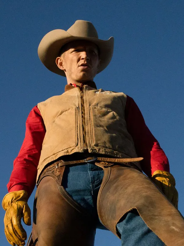 Yellowstone Jimmy Hurdstrom 6666 Brown Vest