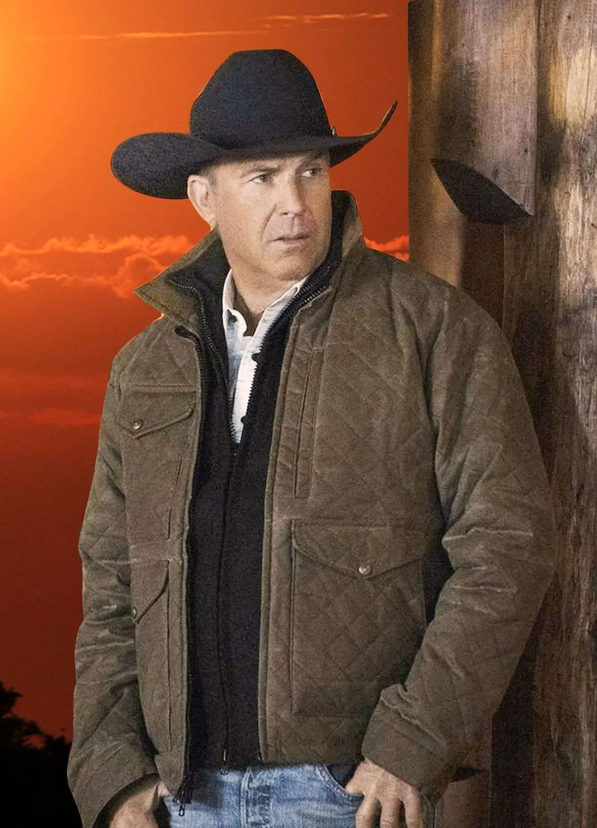 Yellowstone John Dutton S05 Quilted Jacket