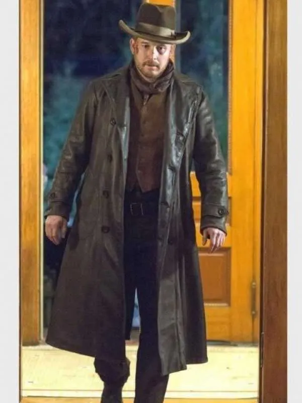 Yellowstone Rip Wheeler Leather Coat